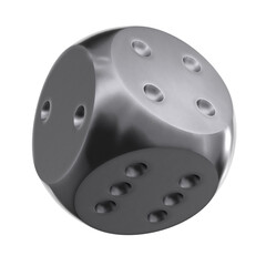 Metal Dice – Shiny Metallic Gaming Dices for RPG and Casino