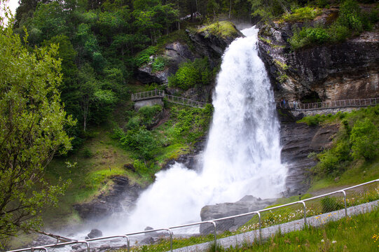 The Valley of Waterfalls, Norway.