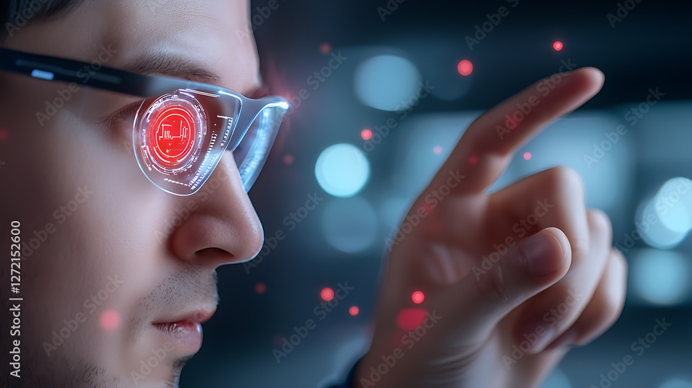 Poster innovative technology integration analyzing iot-driven business strategies in a digital environment 