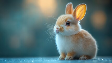 Obraz premium white rabbit isolated