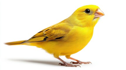 Fototapeta premium yellow canary isolated