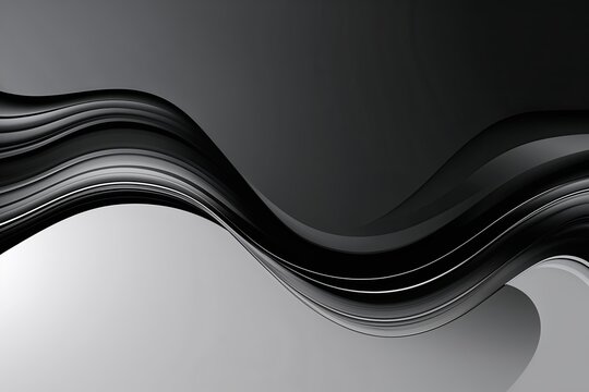 Modern Minimalist Black and Grey Gradient Background for Enhanced Visual Appeal