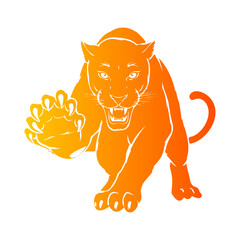 Aggressive tiger vector design