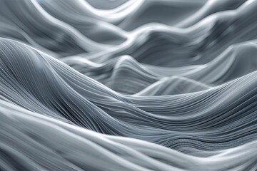 Naklejka premium Stunning Dreamy Grey Line Illusion with Soft Visual Texture