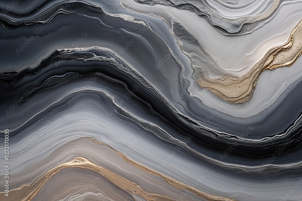 Poster elegant charcoal and argent gradient blending with light ashen tones textured surface and sleek line
