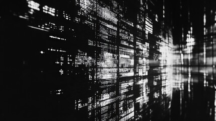 Closeup of a terminal window populated with cryptic commands and data packets in midtransmission surrounded by faint outlines of digital tools evoking a sense of stealth and precision