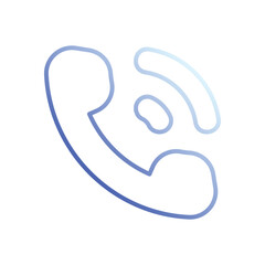 Call icon vector stock illustration