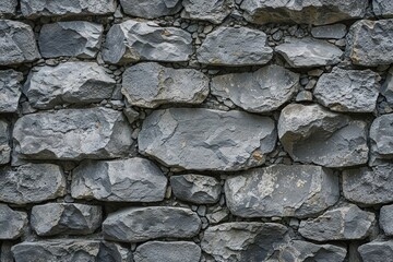 Aged Gray Crumbling Stone Wall Texture for Vintage Photography Backdrop