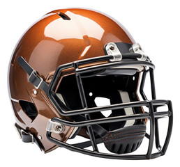 Naklejka premium PNG American football helmet sports white background protection.
