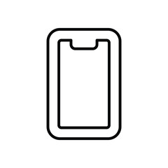 Personal Phone icon vector stock illustration