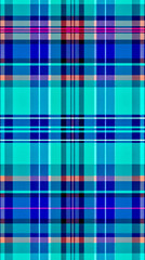 Vibrant blue and green tartan pattern showcasing a bold plaid design with contrasting colors for creative projects 