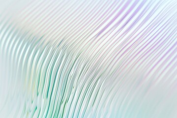 Close-up of textured wavy rippled glass as the background. Bright iridescent abstract wallpaper.