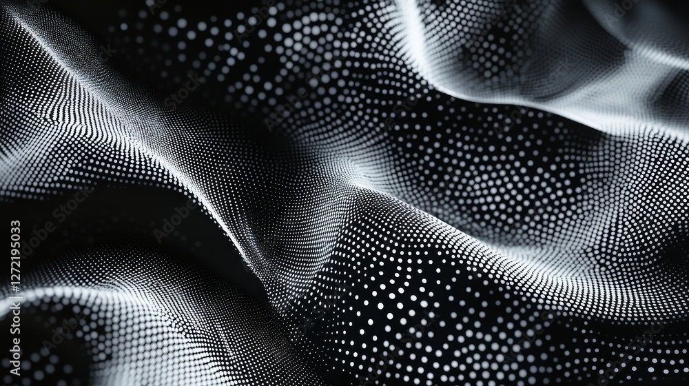 Poster modern halftone geometric lines background, a creative and dynamic pattern.