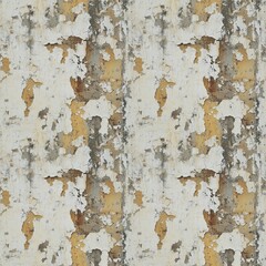 Fototapeta premium Texture of a wall with old plaster seamless pattern design. Old rough plaster background. Cement concrete background. The surface has old peeling paint. Raster bitmap illustration. AI artwork. 