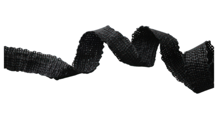 PNG Accessory textile pattern black.