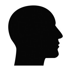 human head silhouette