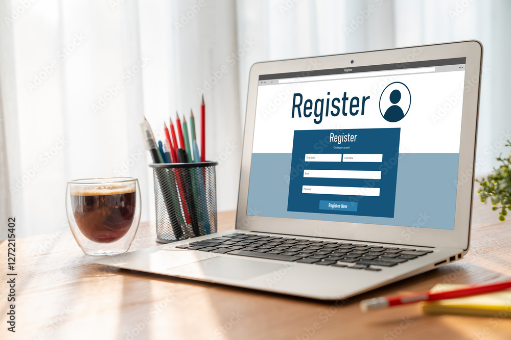 Poster online registration form for modish form filling on the internet website