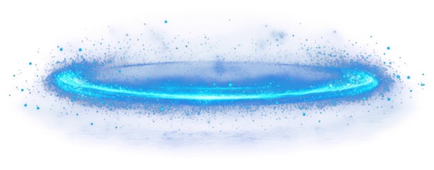PNG Holographic wave light element blue art futuristic.