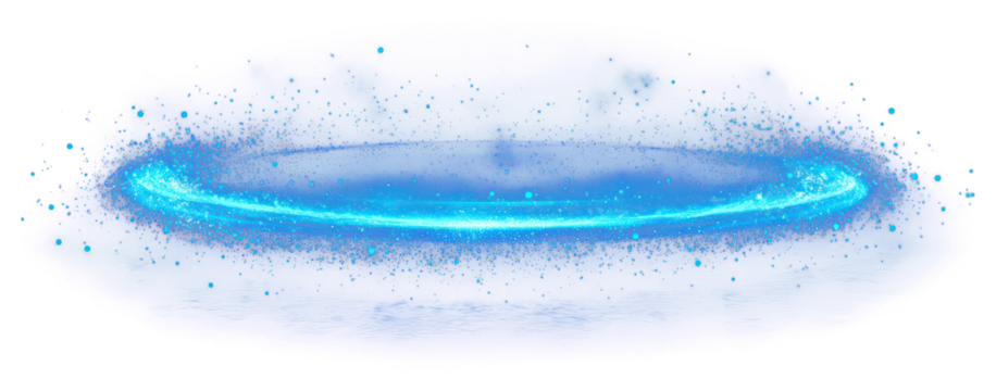 PNG Holographic wave light element blue art futuristic.