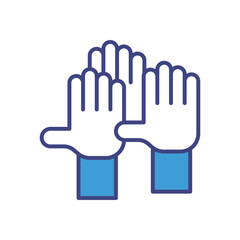 I Have An Answer icon vector stock illustration