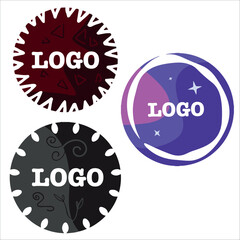 Vector template set: Insert your logo here