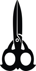 Scissors icon or logo isolated sign symbol vector illustration, 