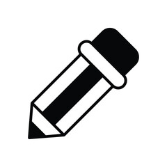 Drawing icon vector stock illustration