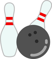 ボウリングのアイコン