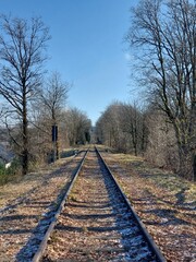 railway in the countryside