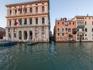 Grand Canal in city of Venice, Italy