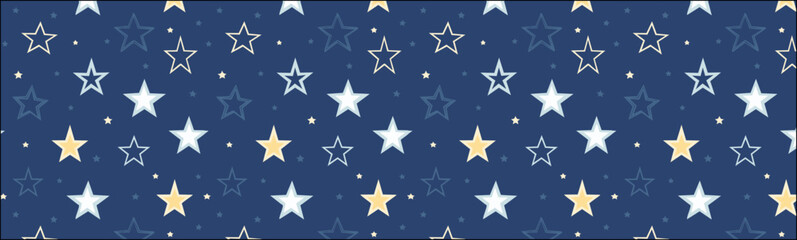Obraz premium Stars print vector background 