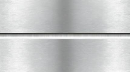 Brushed Metal Texture, Seamless, Silver, Industrial Background, Design Element