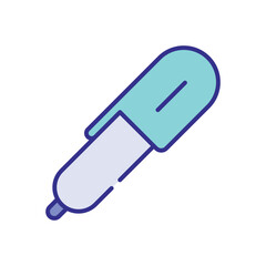 pen icon vecto stock illustration