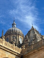 Fototapeta premium Salamanca cathedral domes