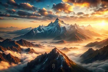 Inspiring Nature Quote Drone Photography: Motivational Landscape Image