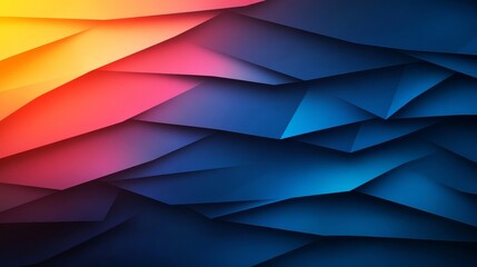 Obraz premium Abstract colorful geometric background. Vibrant hues blend seamlessly, creating a dynamic visual.