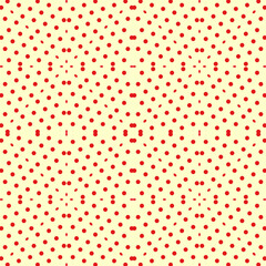 Dots seamless pattern. Circles ornament. Dot shapes motif. Circle forms backdrop. Dotted wallpaper. Rounds background. Digital paper, textile print, web design, abstract image. Vector illustration.