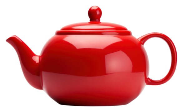 PNG Red Teapot teapot red - Powered by Adobe