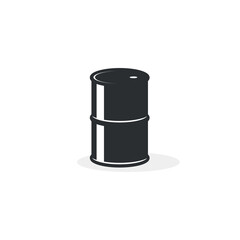 vector illustration of oil barell flat design.