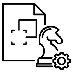 Business Scaling icon