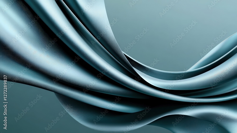 Aufkleber a captivating view of flowing fabric, showcasing a blend of light and shadow. the soft, smooth textu