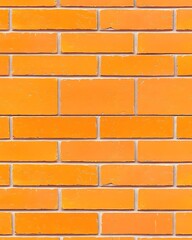 Obraz premium Orange Brick Wall Texture