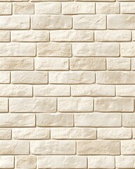 Fototapeta premium Off-White Brick Wall Texture
