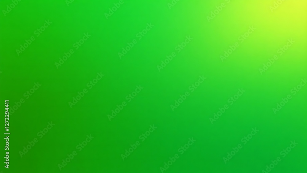 Poster bright green and yellow gradient background with smooth blended tones creating a modern abstract des