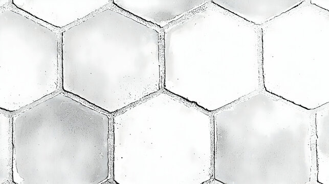 Hexagonal stone pavement texture, city street background, design element, architectural detail