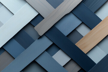 A soft-focus abstract background featuring a gradient of cool blues and grays with subtle diagonal lines, evoking a modern and professional feel