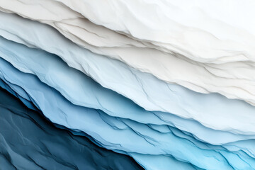 Obraz premium A soft-focus abstract background featuring a gradient of cool blues and grays with subtle diagonal lines, evoking a modern and professional feel