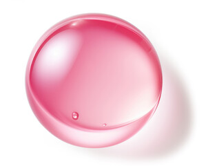 pink round drop