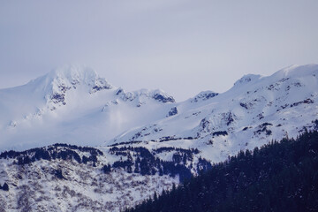 Juneau Snow Capped Mountains