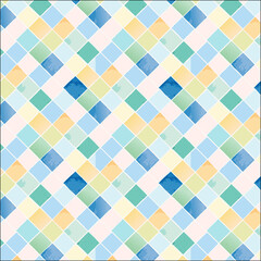 Abstract geometric colorful print, vector background